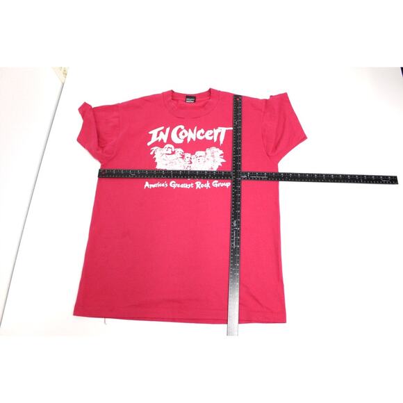 Vintage America's Greatest Rock Group Mt Rushmore T Shirt Large - Picture 5 of 7